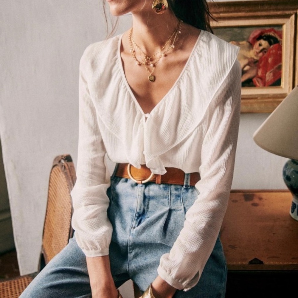 Sezane Priscille Blouse